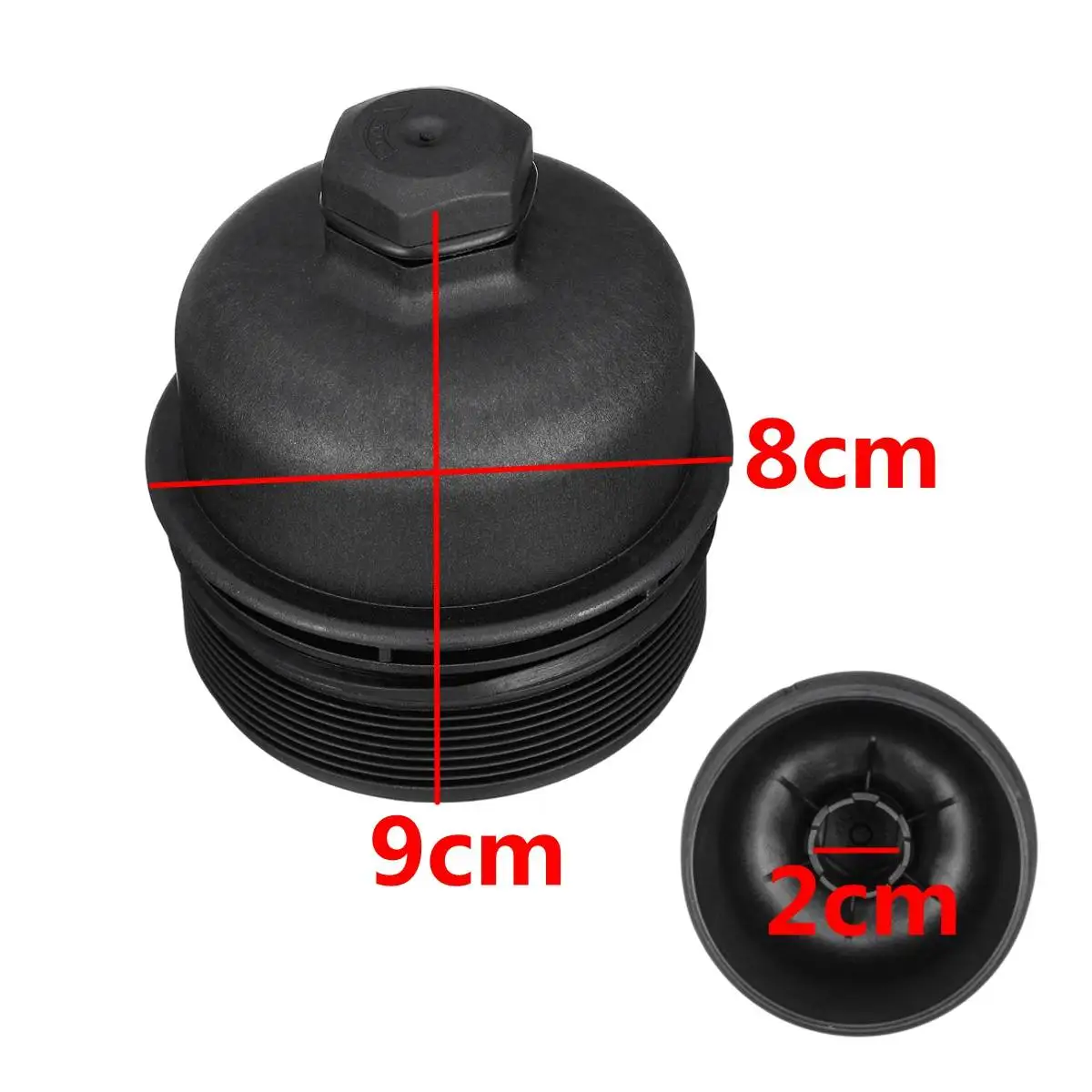 Car Oil Filter Lid Housing Top Cover Cap 1103K4 1145964 For Citroen C2 C3 C4 for Ford for Focus/C-Max for Peugeot 1.6 HDI