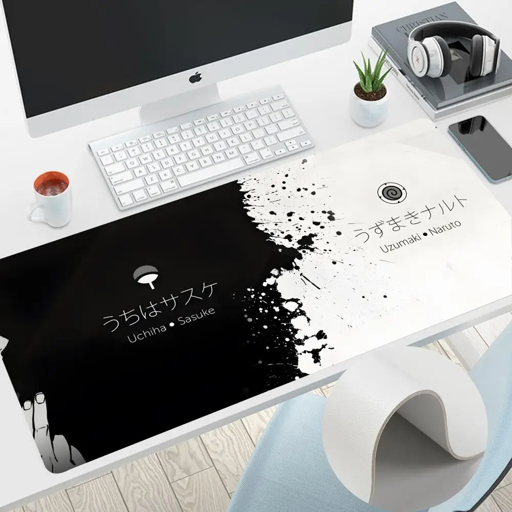 

Anime N-Narutoes RGB Pc G-Gamer Mouse gabinete gamer Pad Home Office Large Mouse Pad Gamer Waterproof PU Leather Desk Mat Comput