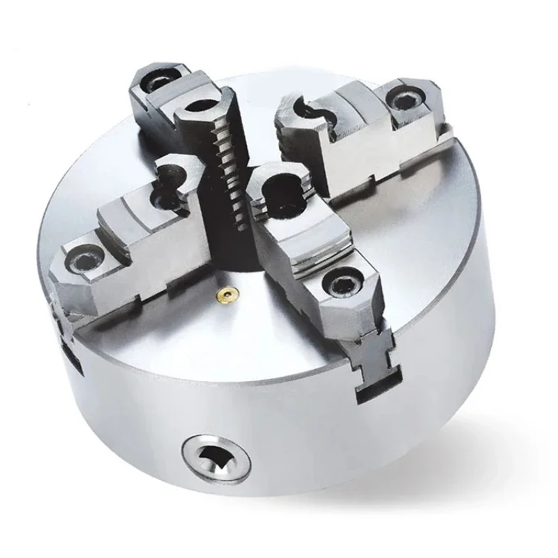 

200mm La the Chuck Detachable Jaw Manual 4 Jaw Scroll La the Chuck Reversible Claw Self-centering 4 Jaw K12 200A