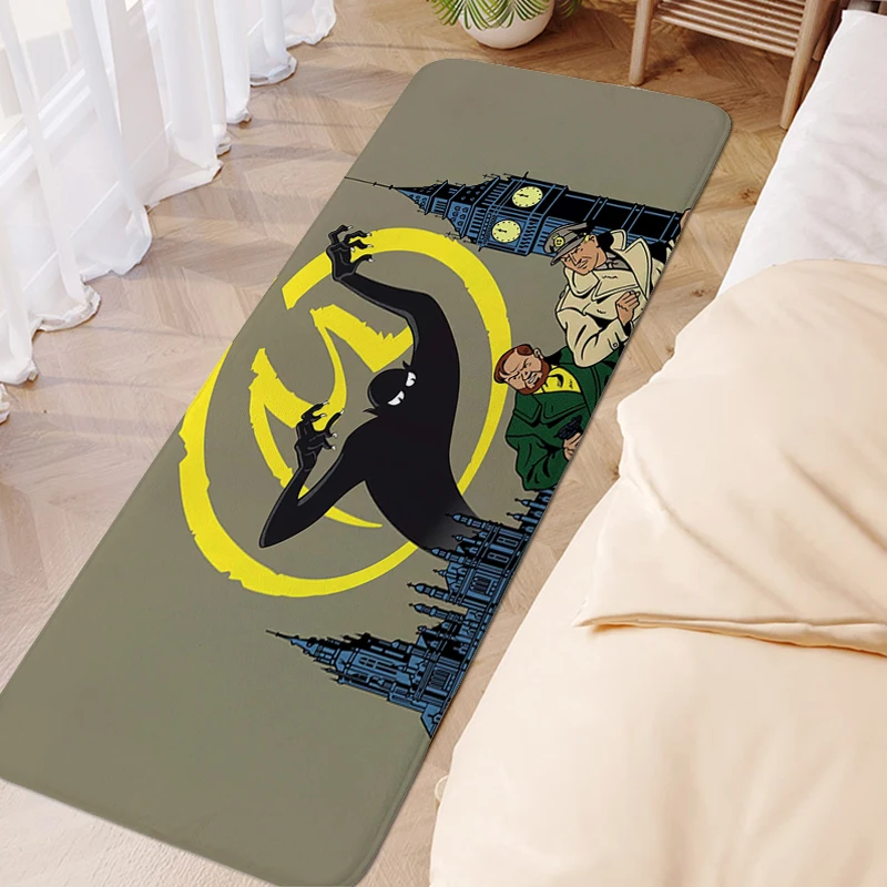 Anime Entryway Rug A-Tintins Bedroom Floor Mats Front Door Entrance Carpet for Kitchen Floor Bathroom Mat Carpet Living Room Rug