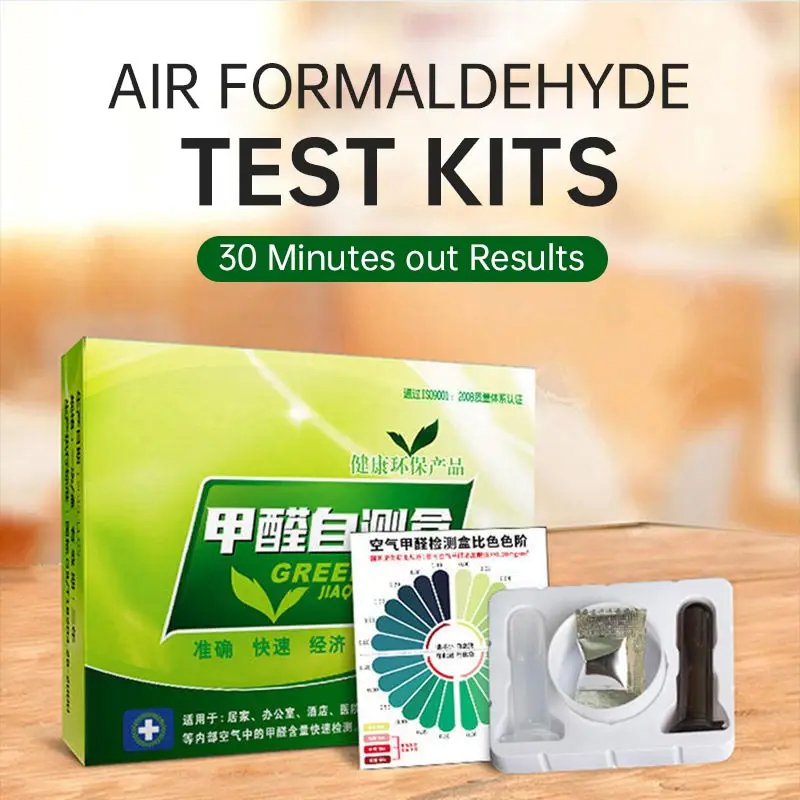 Formaldehyde Test Kit Test Paper New House Indoor Air Quality Test Reagent Test Tube Tester Home Self-test Gas Detector