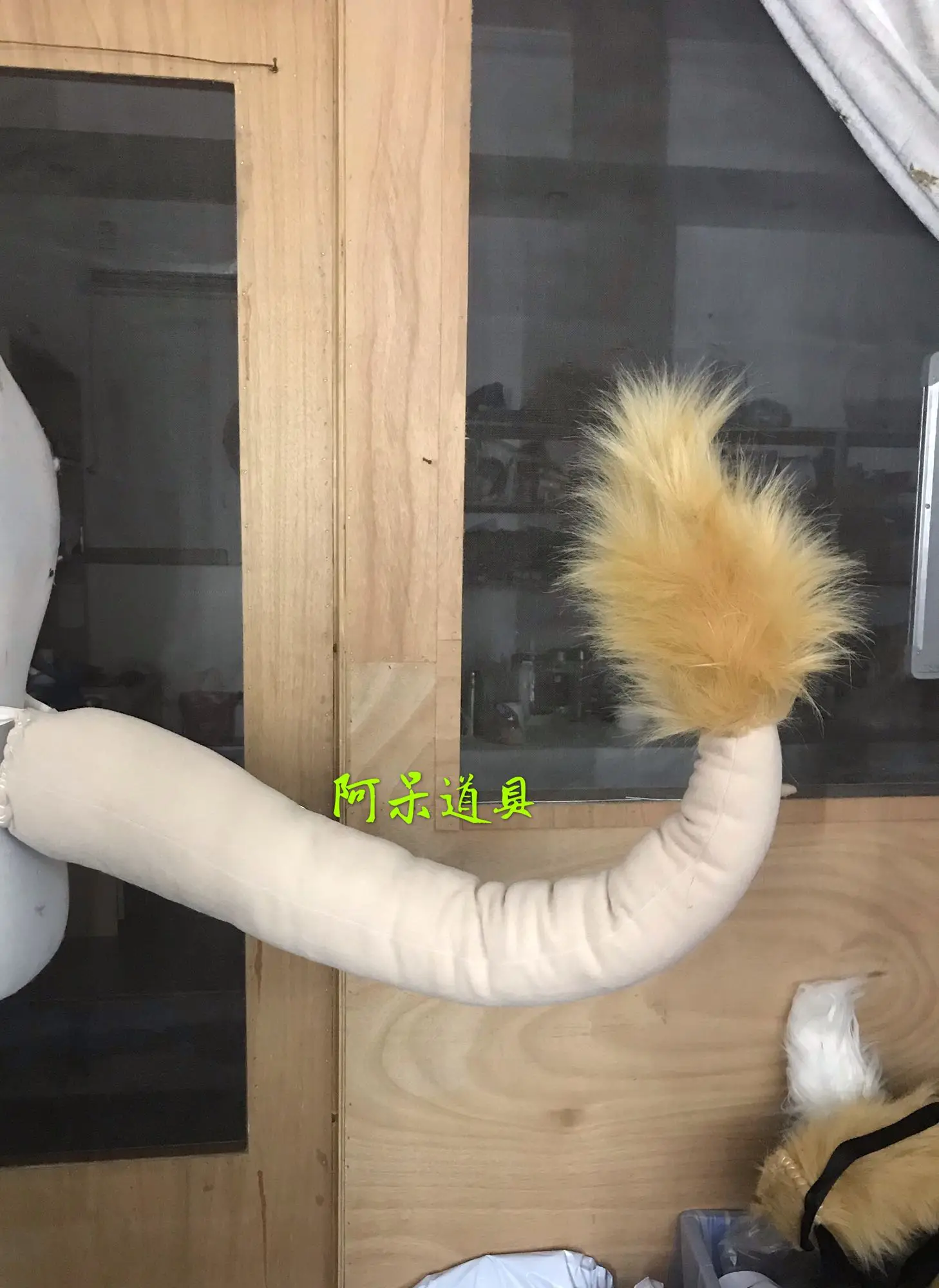 Ojiro Mashirao‌ UHA Monkey Tail Cosplay Prop Anime Furry Accessory 100cm