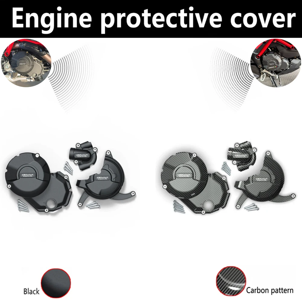 

GB Racing For DUCATI Motorcycle HYPERMOTARD 950, 950 SP, 950 RVE 2019-2023 MULTISTRADA 950 2019-2022 Engine Protection Cover