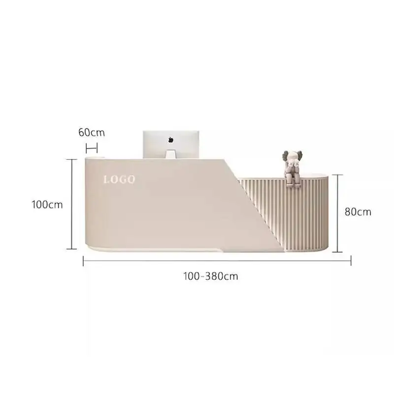 

Beauty Simple Modern Reception Display Desks Reception Desk Decor Accessories Caja Registradora Negocio Commercial Furniture