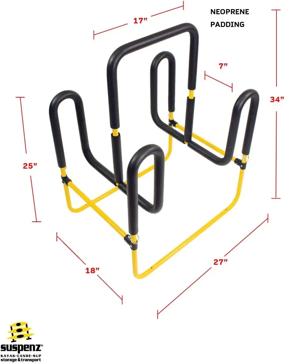 SUP Double-Up SUP Stand-Up Paddle Boards ou Pranchas de Surf, Amarelo 22-9936, Possui 2