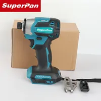 Impact Drill Brushless Electric Household Screwdriver Rechargable Drill Driver Suitable for Makita 18V Lithium Battery