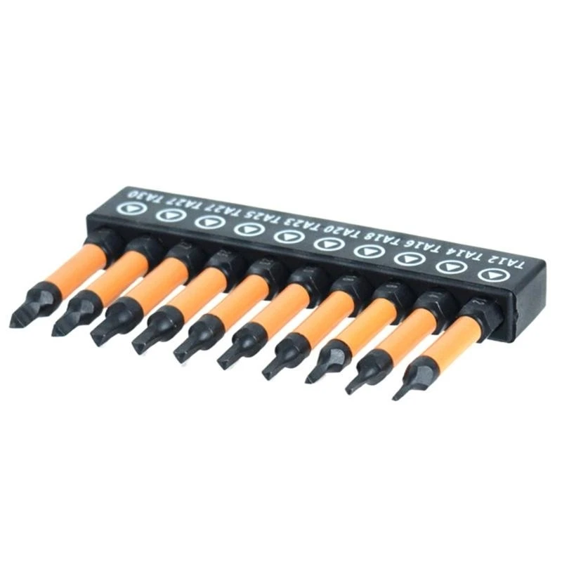 10pcs Screwdriver Triangles Bit Ergonomically Design for Comfort Suitable for Home and Professional Use Accessory