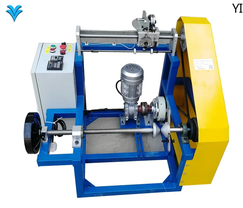 Automatic Cable Coil Winding Machine QP-500M With Counts Function Wire Spooling Winding Equipment Coiling Wire Neatly