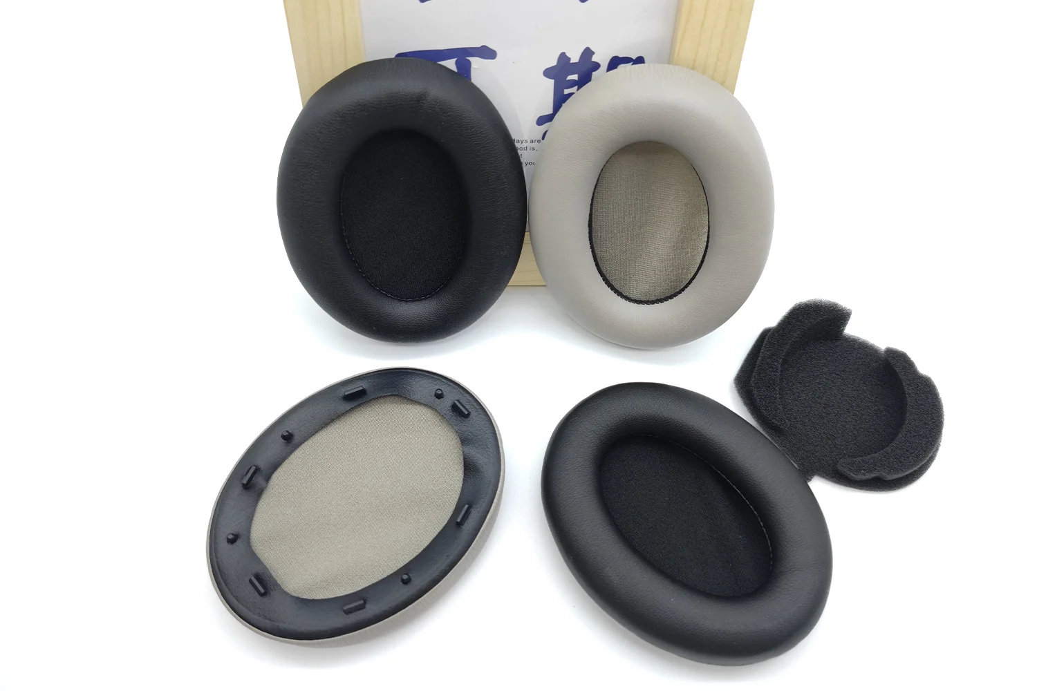 KUTOU Ersatz-Ohrpolster für Sony WH-1000XM3 1000XM3 WH1000XM3 Kopfhörer, Ohrenschützer, Ohrpolster, Kissen, Zubehör, Reparaturteile – Detail 15