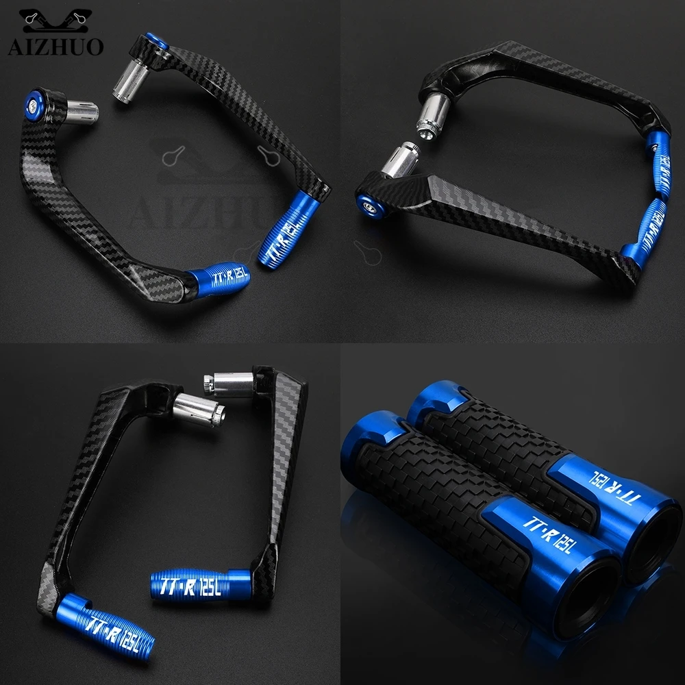 

For Yamaha TTR125L TTR 125L TTR 125 L 2000-2017 2016 2015 2014 2013 Handlebar handle Grips Guard Brake Clutch Lever Protector