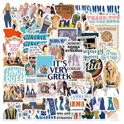 10/30/50PCS Mamma Mia! Musical Movie Sticker Graffiti Decals for Laptop Luggage Skateboard Car Classic Sticker for Teenager Toy