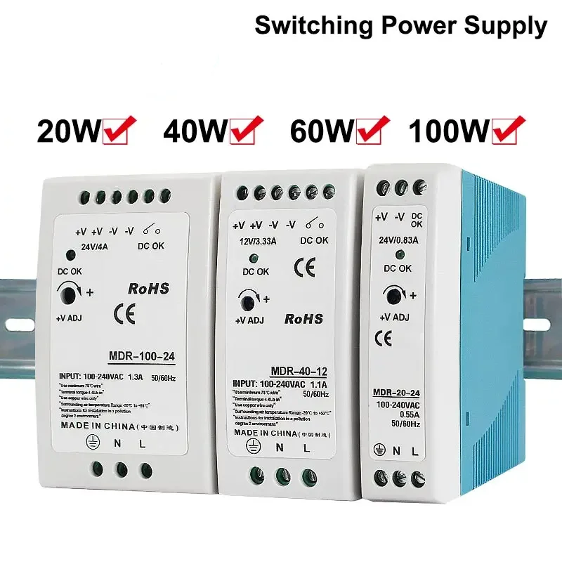 5V 12V 24V 48V MDR-… - image