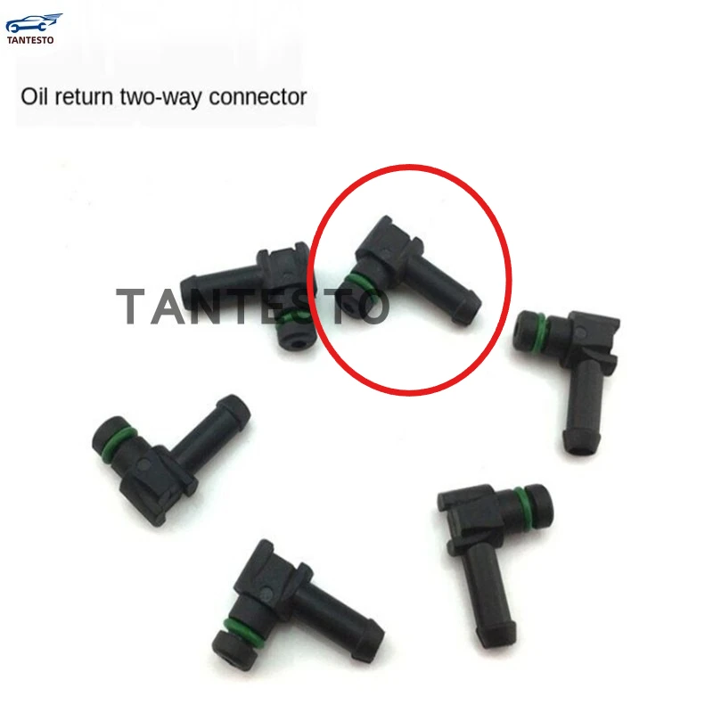 1pcs For Denso Isuzu Fuel Injector Return Pipe 2-way 3-way Joint 4kh1 D-max