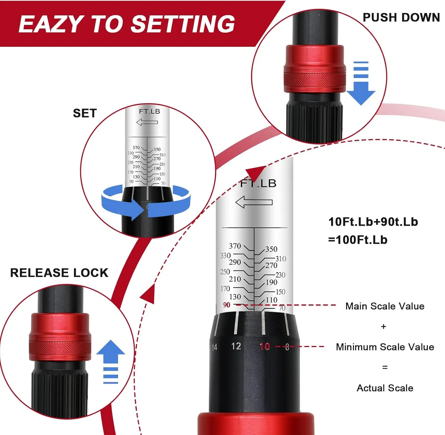 300 ~ 1500 نيوتن متر 3% دقة 1 بوصة مفتاح عزم الدوران لشاحنة معدات الطرق الوعرة CDI منصة الحفر للمنازل