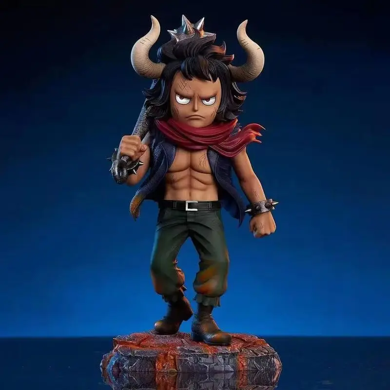 Anime One Piece Kaidou Figures Gk Childhood Kaidou Action Figures Pvc Statue Collection Model Perimeter Office Decorations Gifts