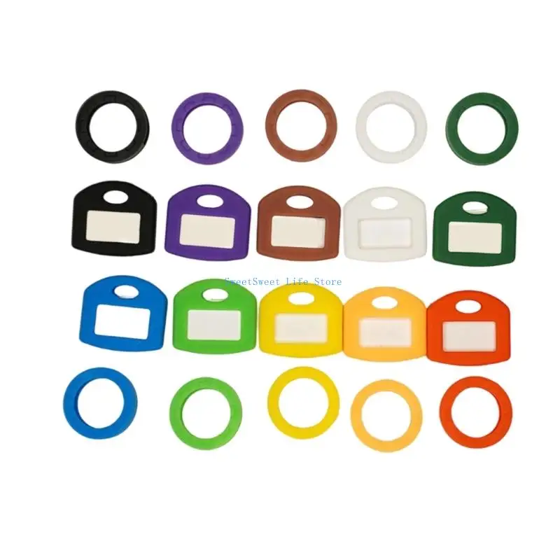 

D5QB Random Color Rings Set Suitable for Quick Recognition and Organization