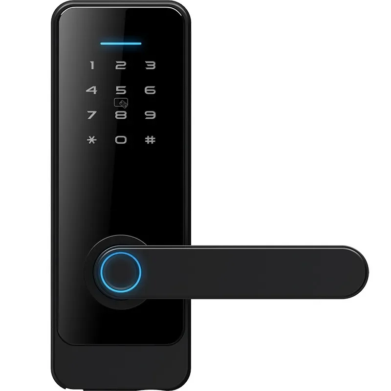 Smart lock, one grip, fingerprint lock, password , smart door , home interior door