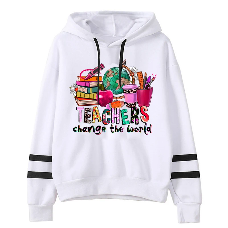 

Teachers Change The Word Funny Pullover Hoodie Funny Teacher Life Casual Sweatshirts Hoodies Back To School Premium Sweatshirt