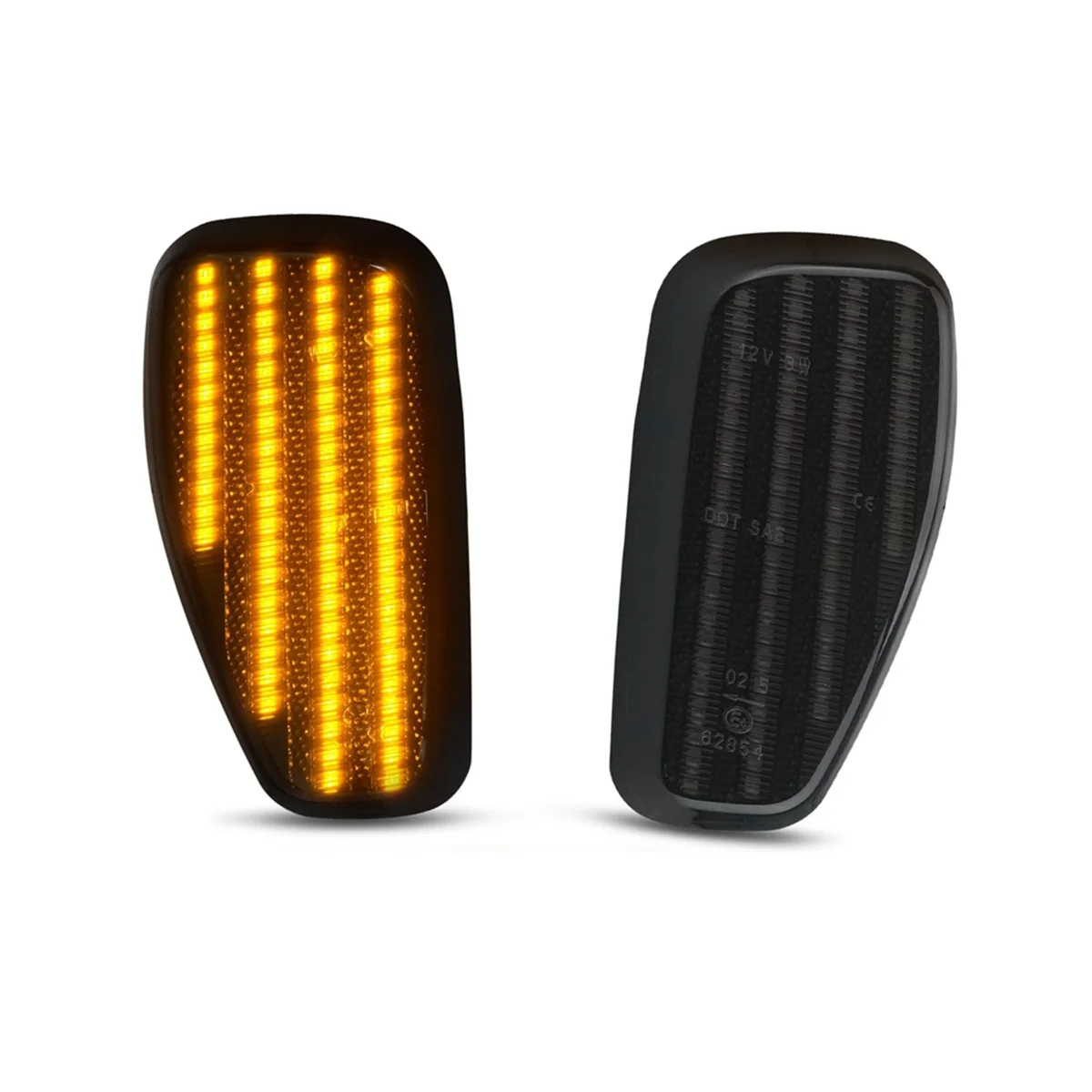 For Jeep Renegade BU 2014-2021 LED Front Side Marker Light Turn Signal Light Conversion Kit 68256049AA CH2551134