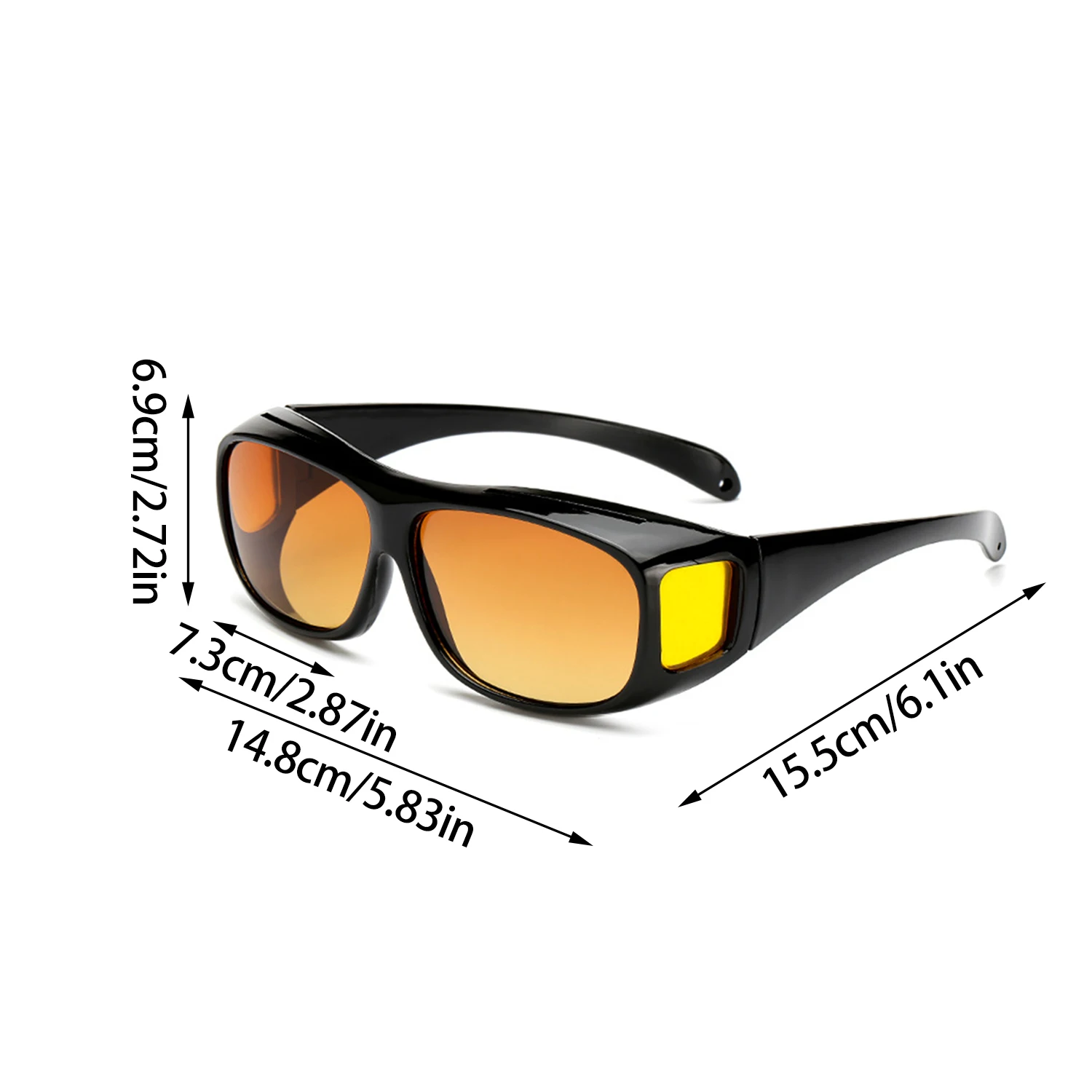 Neuwagen Nachtsicht Sonnenbrille Nacht fahr brille Fahrer brille Sonnenbrille UV-Schutz Sonnenbrille Brille Unisex