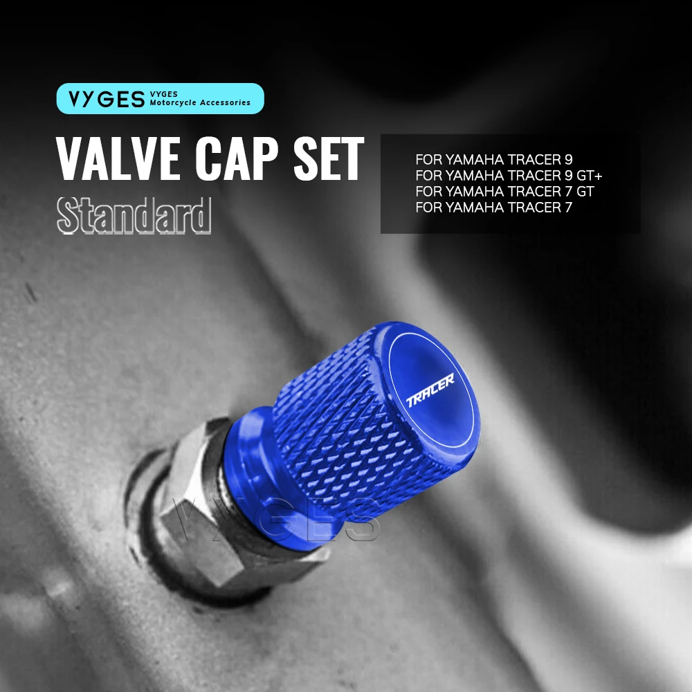 Motorcycle Standard Valve Cap Set Tire Caps Set For Yamaha Tracer9 GT Tracer7 GT Tracer7 Tracer 9 GT Tracer 7 GT