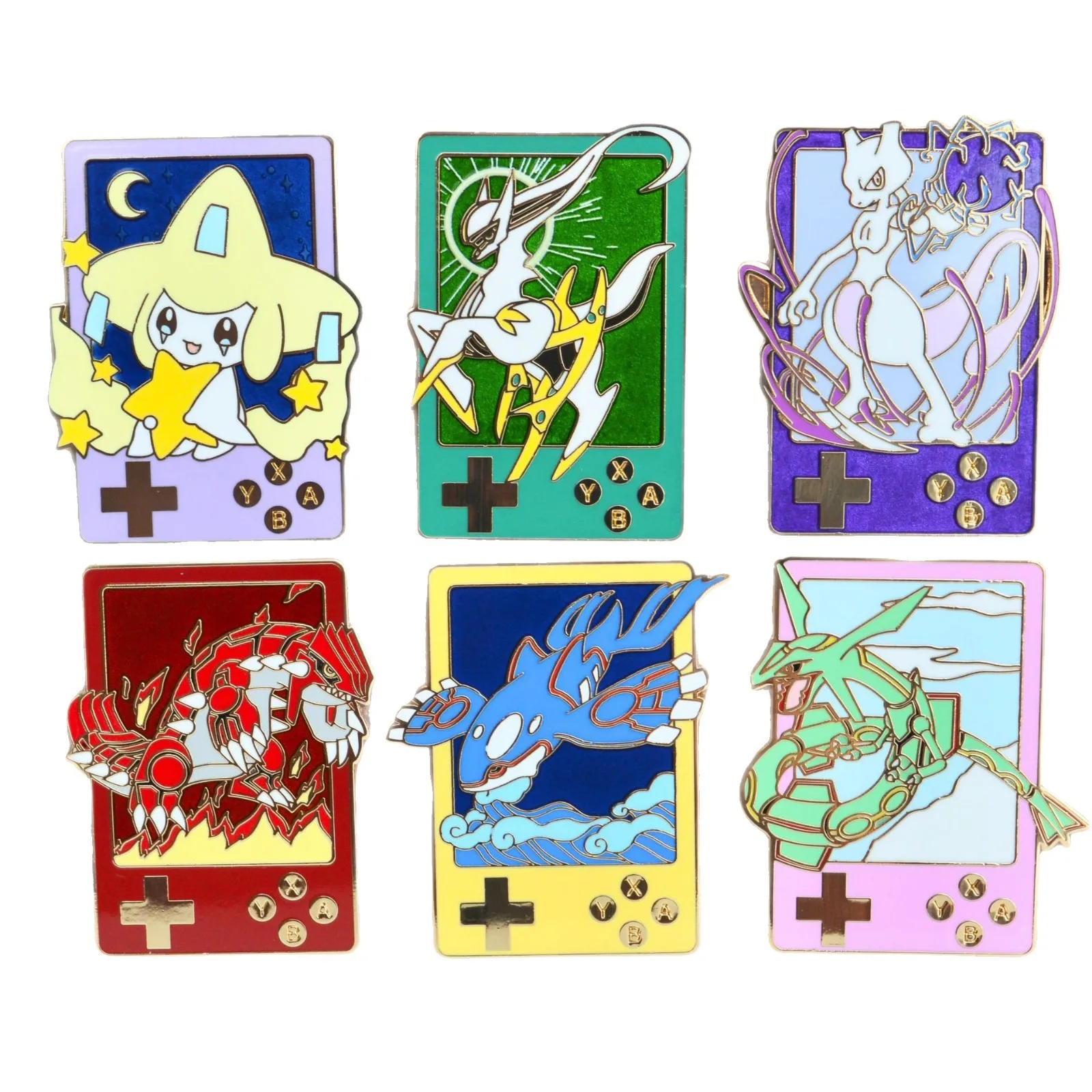 Anime Spiel Monster Harte Emaille Pins Cartoon Broschen Abzeichen Nette Revers Pin Kleidung Zubehör Mode Schmuck Geburtstag Geschenke