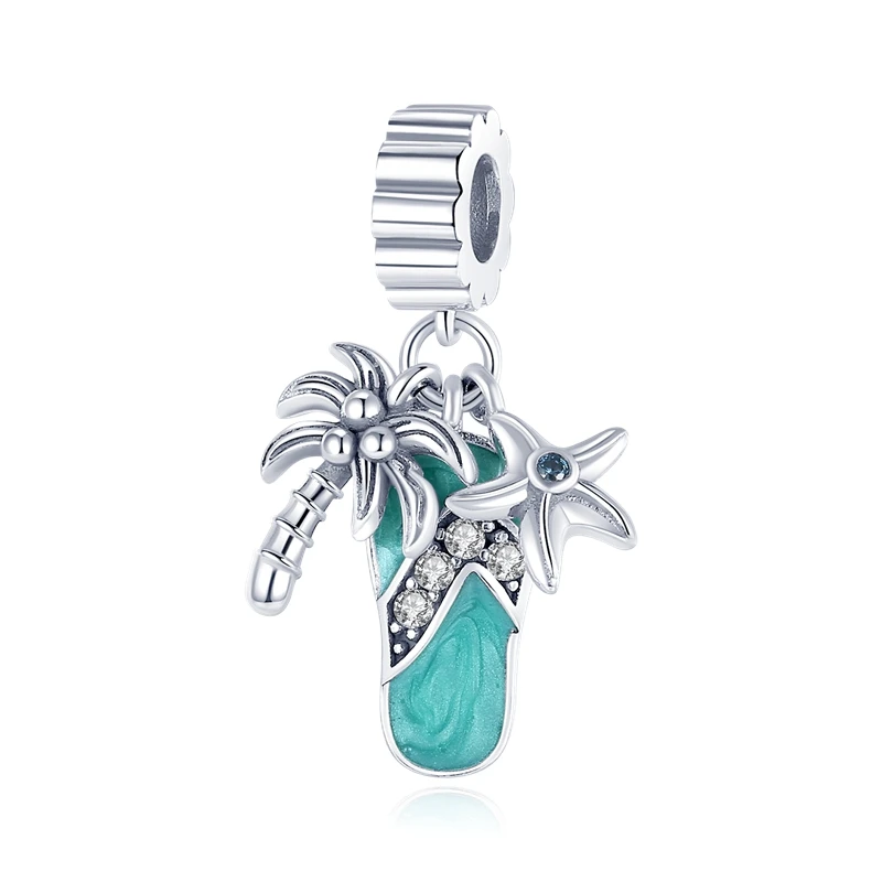 925 zilveren regenboogbloem Dragonfly Charms Dangle Charm Animal bead Fit originele armband sieraden DIY