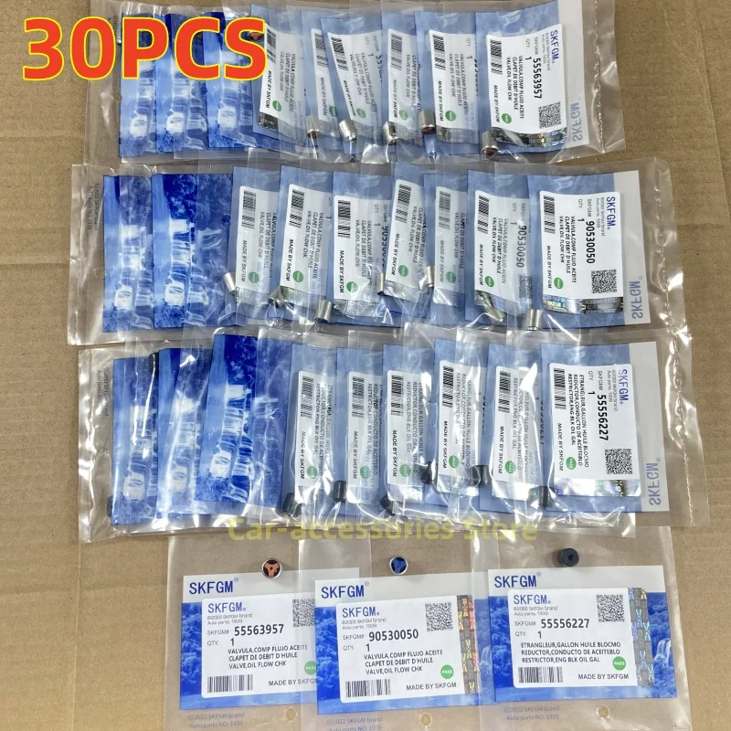

*(30 Pieces) Oil Flow One Way By Pass Valve For Aveo Cruze Epica Sonic Trax Opel Vauxhall Astra 90530050 55563957 55556227 ﻿