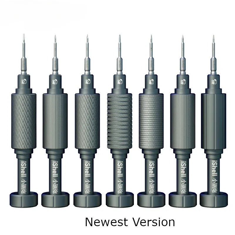 

Mechanic 6 in 1 Precision Screwdriver Set, iShell Max Mortar Mini Powerful Magnetic Tool Magnesium Silicon Alloy for Repair