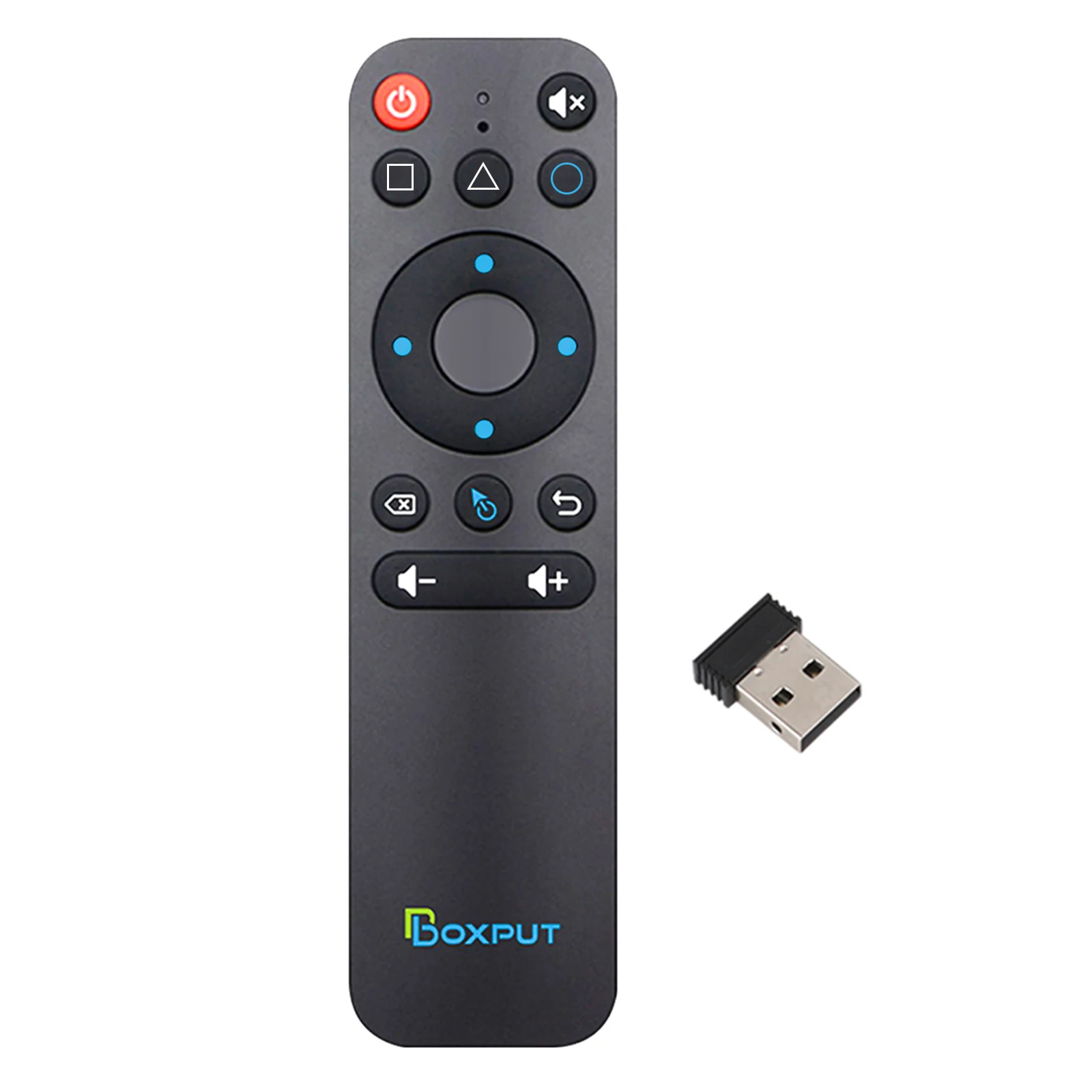 BTS BPR1S Plus BLE 5.0 2.4G voz sem fio controle remoto giroscópio airmouse para caixa de TV inteligente e controle remoto PC BT