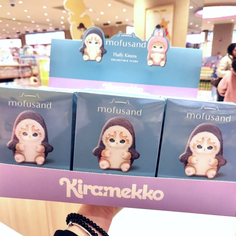 

Горячая новинка: Оригинальные виниловые фигурки Mofusand в закрытых коробках, маленькие украшения, плюшевые куклы, милые статуэтки, игрушки-компаньоны для детей, подарок-сюрприз, в наличии