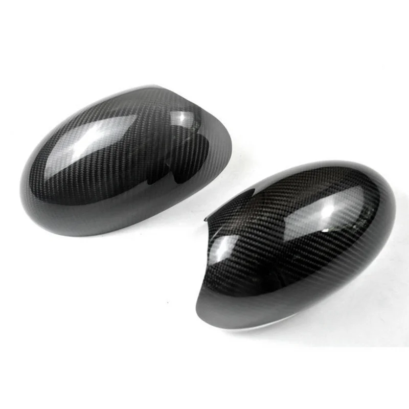 

Real Carbon Fiber Car Rear View Mirror Cover For BMW Mini Cooper R55 R56 2007-2013 R60 2011-2016 Side Mirror Cap-A61E
