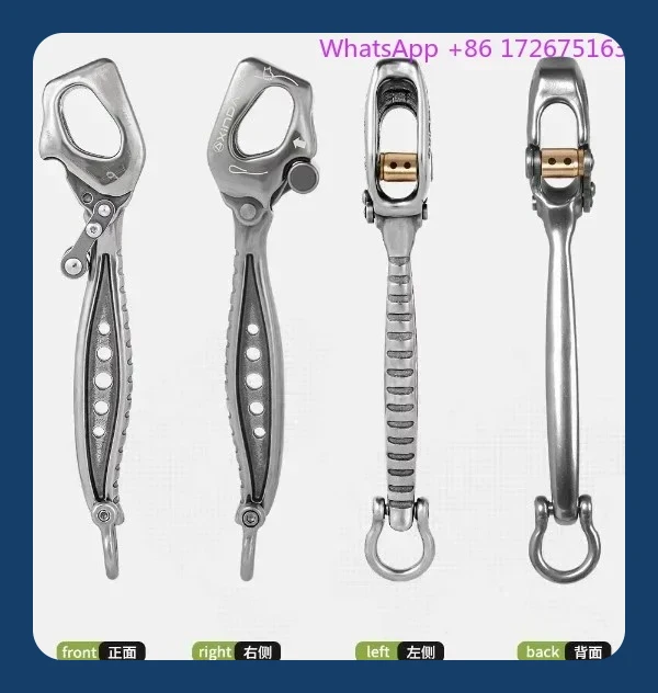 

Multifunctional Descender Upgrade - Long handled Oxtail Adjuster for High Altitude Operation with Hovering Function