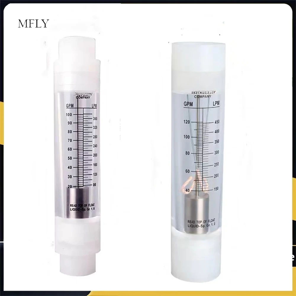 LZM‑50G Acrylic Rotameter Pipeline Flow Meter for Gas Liquid 100‑1400Nm³/h Gas 20‑200GPM Liquid Compressed Air Flow Meter