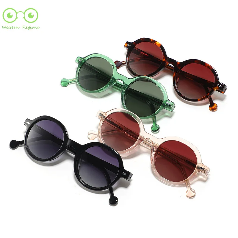 아세테이트 섬유 선글라스 UV400 다용도 클래식 라이스 네일 여행 유럽 및 미국 스타일 남녀 공용 선글라스