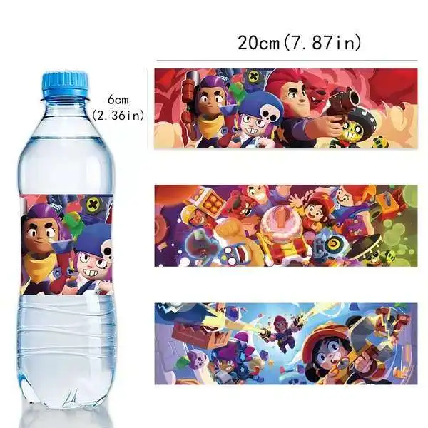 Supercell Brawlers Game Party Backdrop Birthday Party Game Toys Banner Hobbies DIY Action Perform Baby Shower Wall Decor