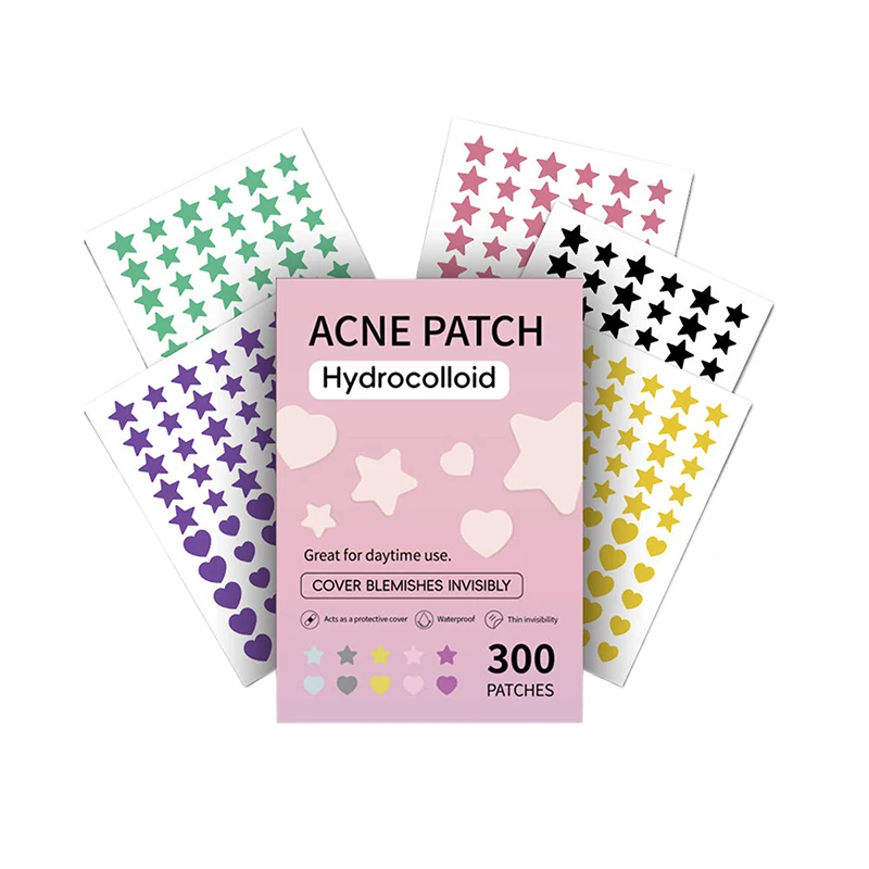 New 300/600Pcs Acne Repair Patches Facial Skin Care Fade Blemishes Pimple & Closed Acne Marks - Skincare & Beauty