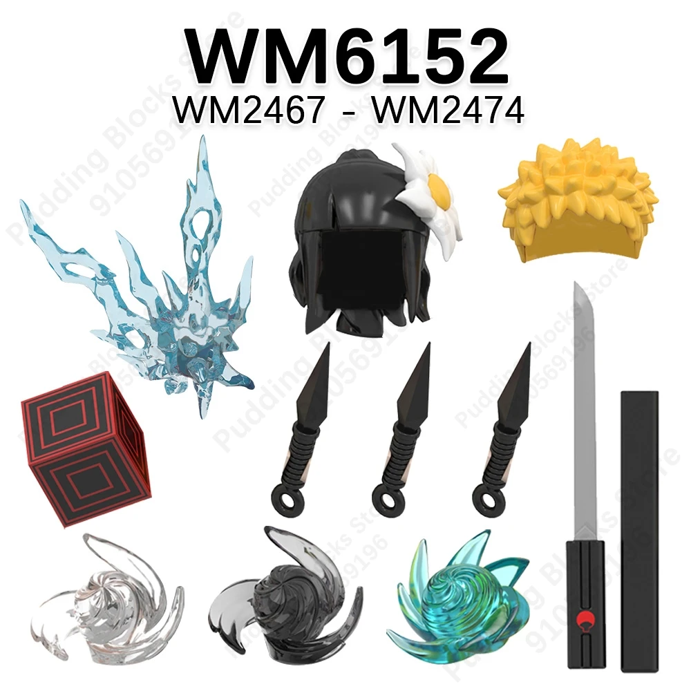 WM6152 Compatible with Action Figures Parts WM2467 WM2468 WM2469 WM2470 WM2472 WM2472 WM2473 WM2474 WM Block Accessorie Toy Gift