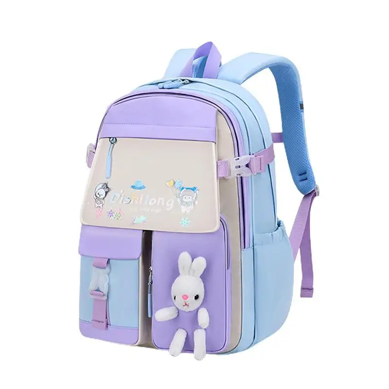 

Bunny Backpack Toddler Kids Backpack Large Capacity For Spine Protection Backpacks For School Girls Backpacks Ages 6-12 School