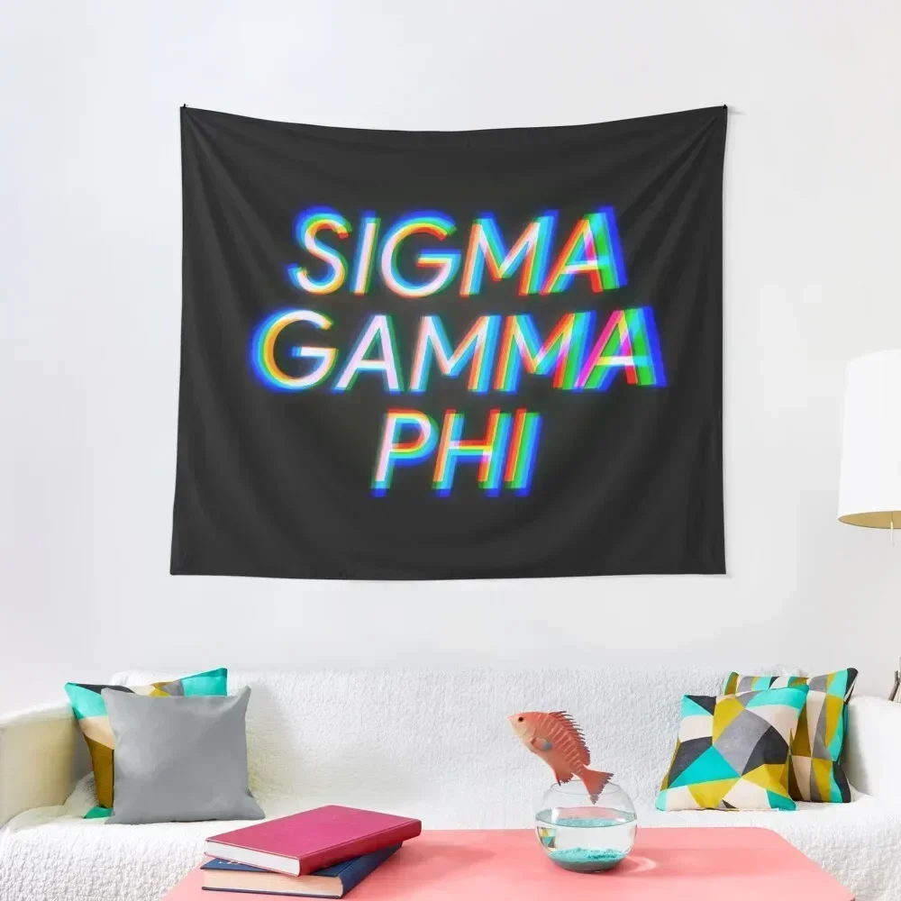 Sigma gamma phi 3D sgphi thusa Tapestry House Decor Room Decorations Aesthetic Tapestry