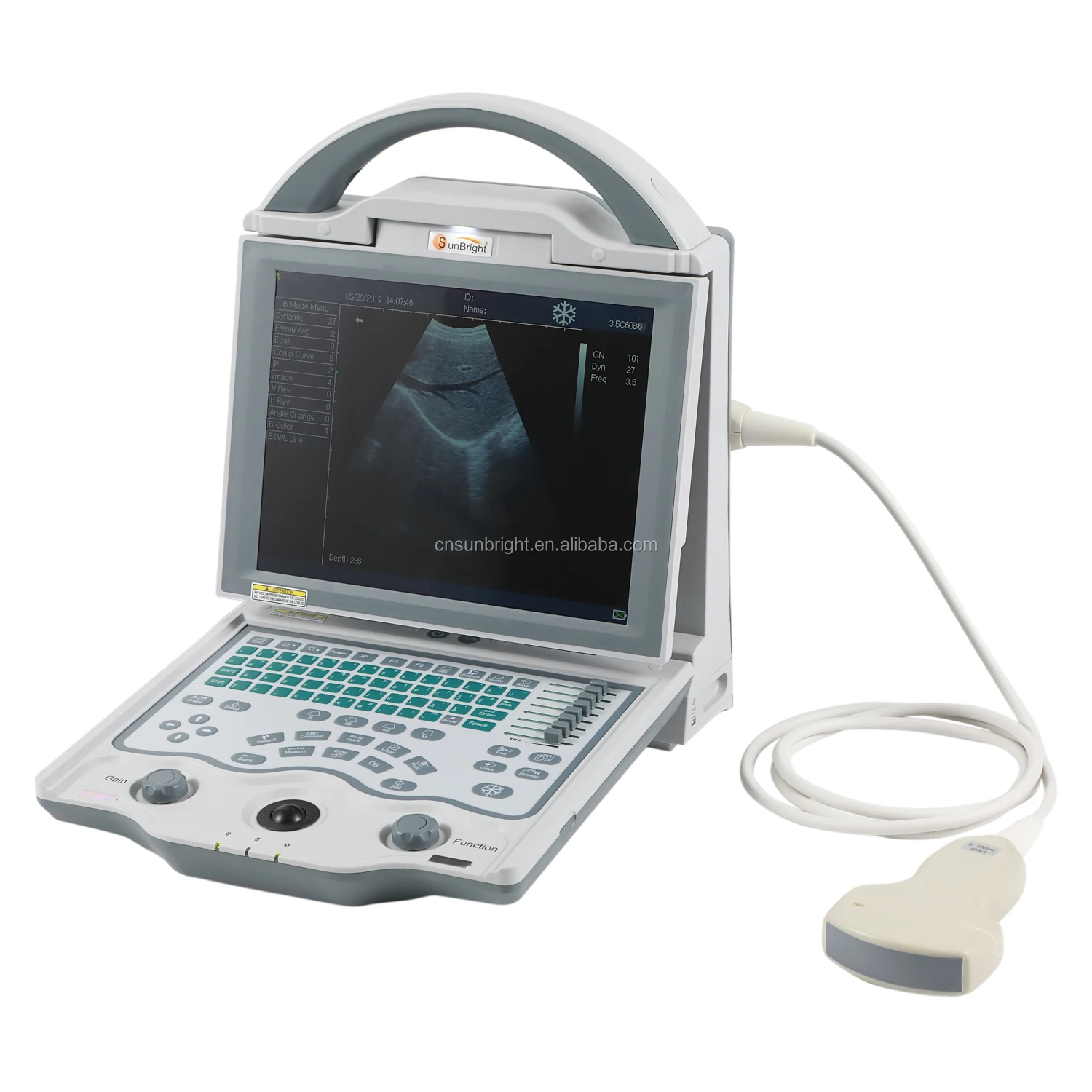 

Medical DP-10 Portable full digital ultrasound machine portable with color screen