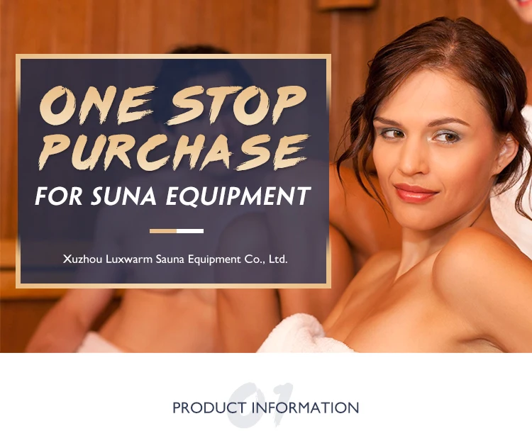 4 People Sanna Unique New Design Sauna Steam Room Combination
