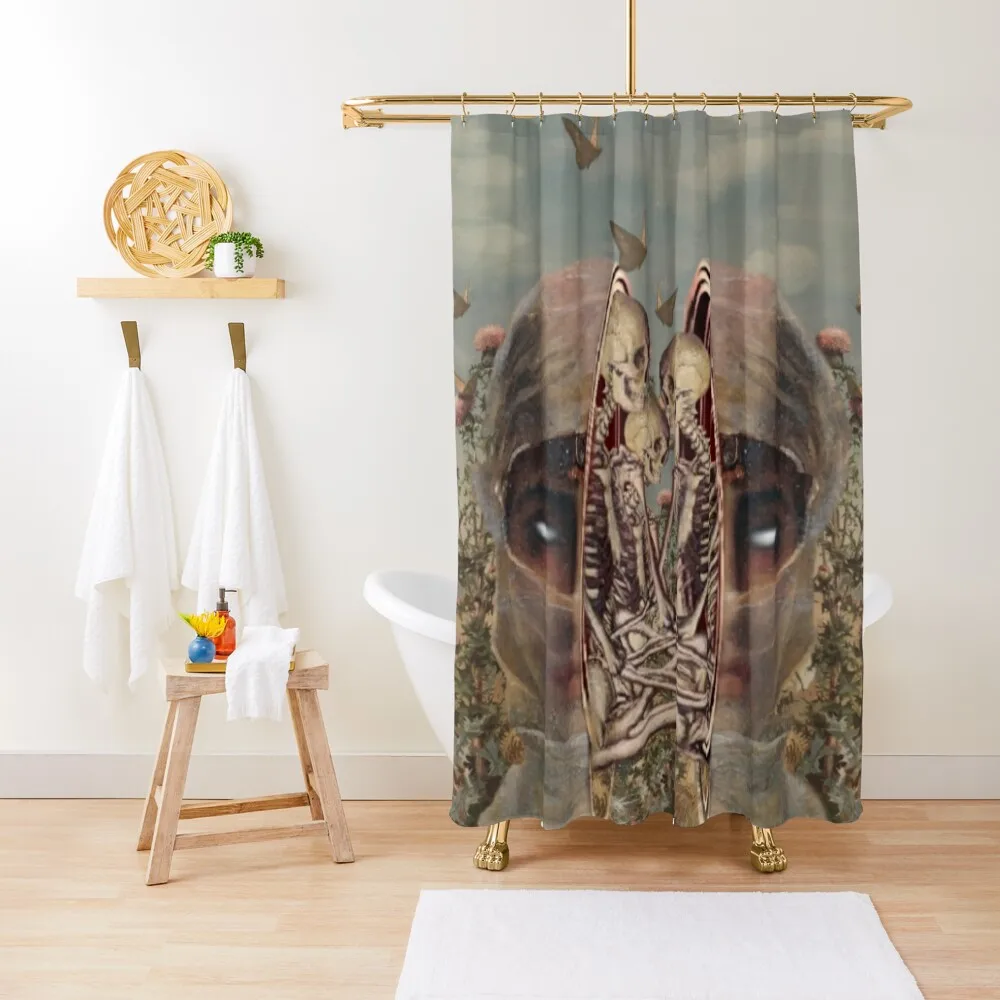 

STILL LIFE Shower Curtain Shower For Bathroom Set Bathroom Accessories Bathroom Deco Waterproof Fabric Curtain