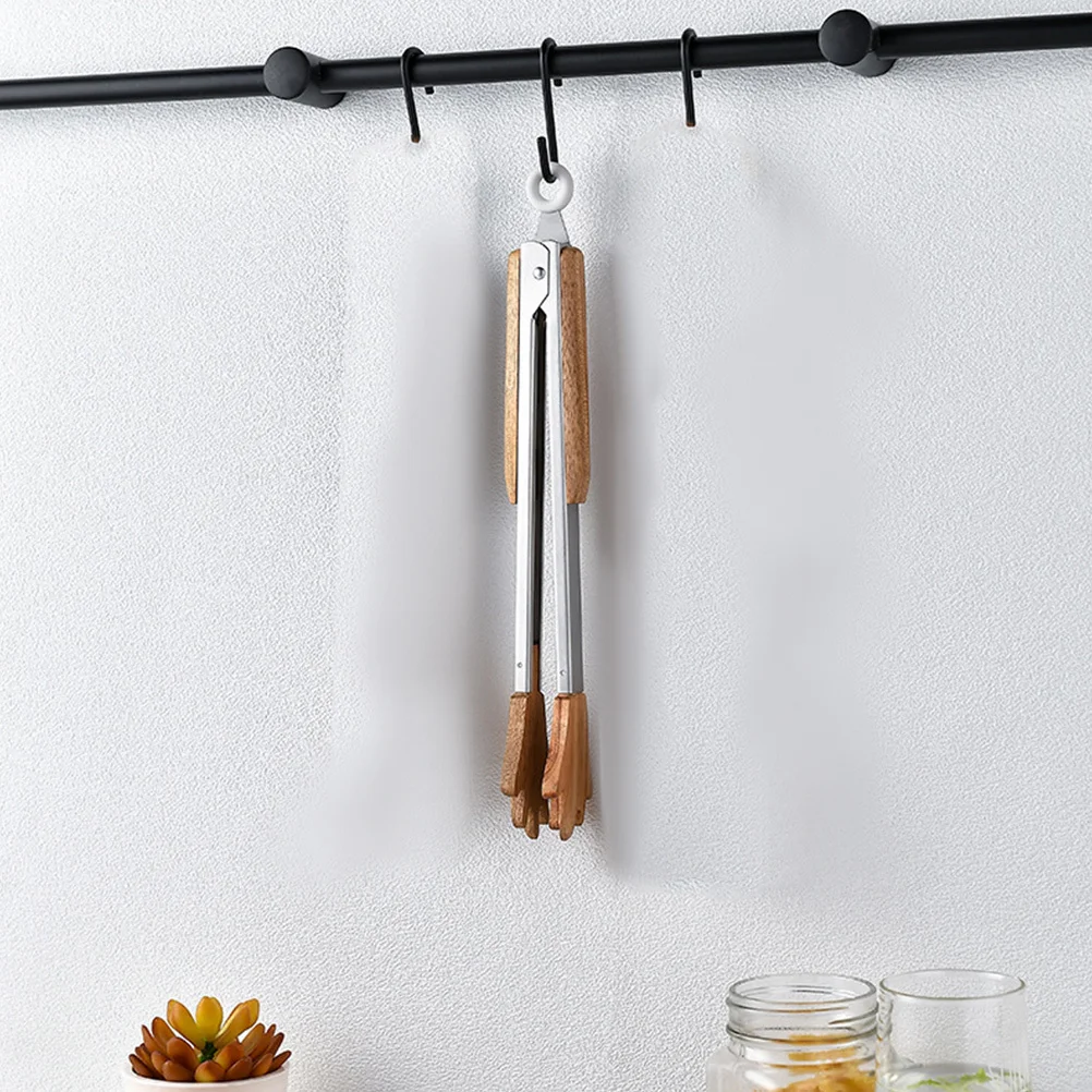 

9 Inch Anti-Scald Food Tongs Stainless Steel Precision Made Bbq Appetizer Serving Tongs Kitchen Utensils Kitchen Supplies