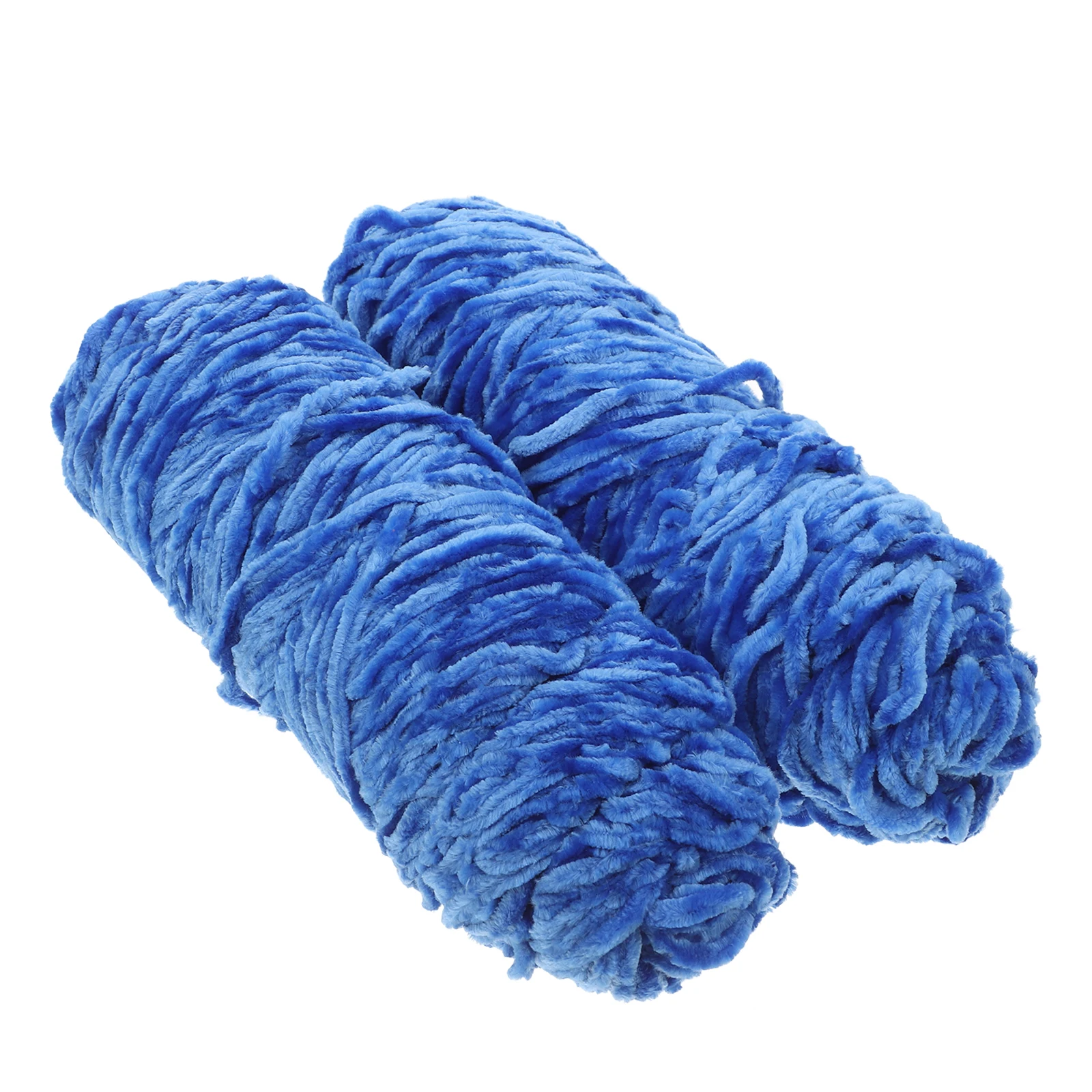 

2pcs Chenille Yarn Medium Thick Soft Polyester Handmade Crochet Knitting Yarn for Accessories DIY Crafts Bulk Beginner