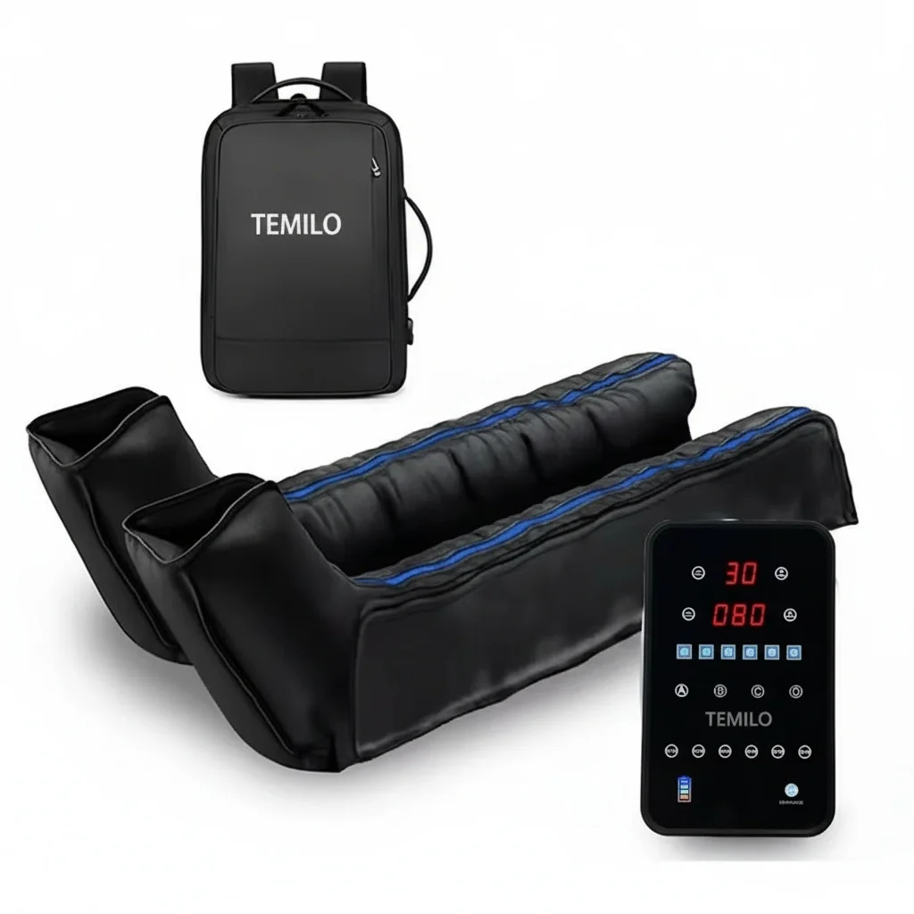 

Air Compression Leg Massager System, Athlete Recovery Boots for Circulation, Leg Compression Sports Recovery Boots