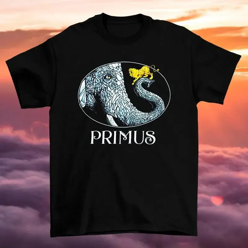 Primus Band Elephant Tour Cotton Black S 5Xl T Shirt Best