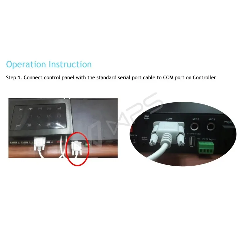 Multimedia Controlling System for Conference Presentation Audio Visual SIGNAL Central Controller