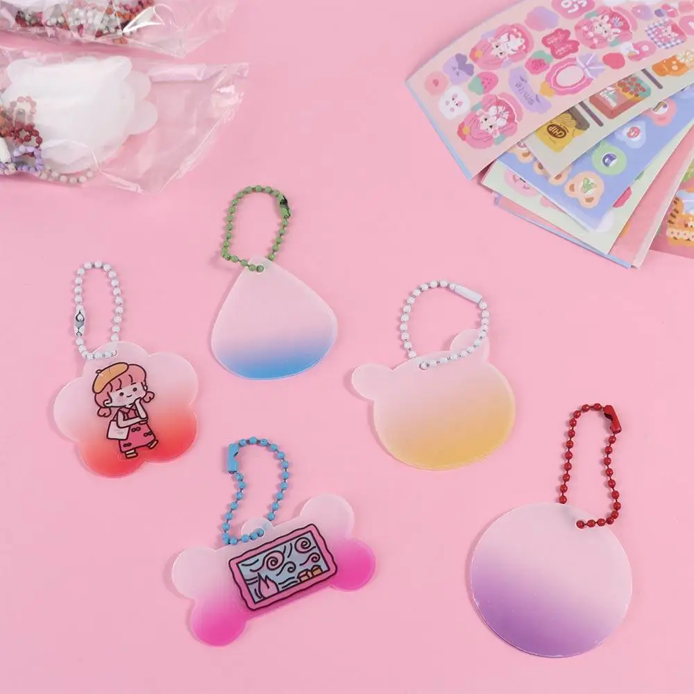 収納ボックス スクラップブッキング ハンドブック フルセット DIY キーホルダー作成キット DIY ハンドブック 素材 ステッカー DIY キーリング グカ ステッカーセット