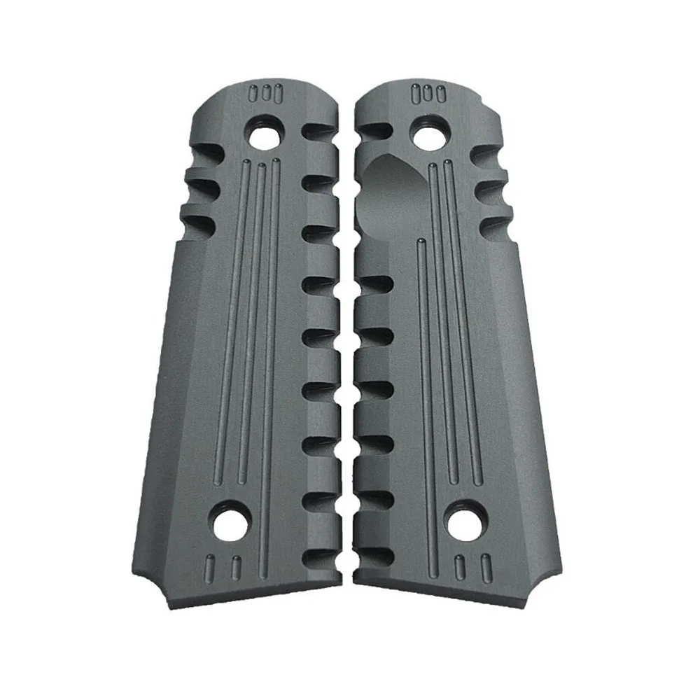 VULPO CNC Aluminium Alloy M1911/MEU Grips Cover For Hunting Pistol 1911 Grip Accessories